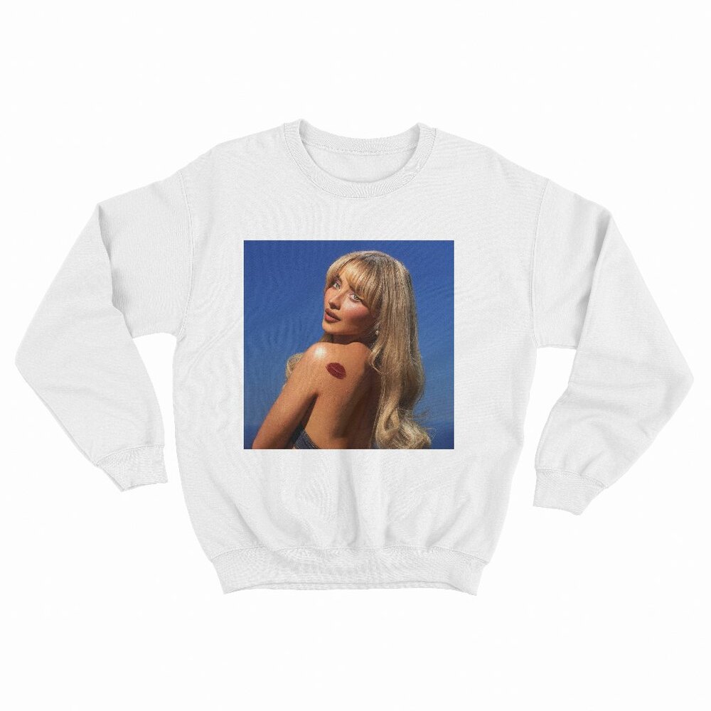 Short n' Sweet - Sabrina Carpenter White Sweater